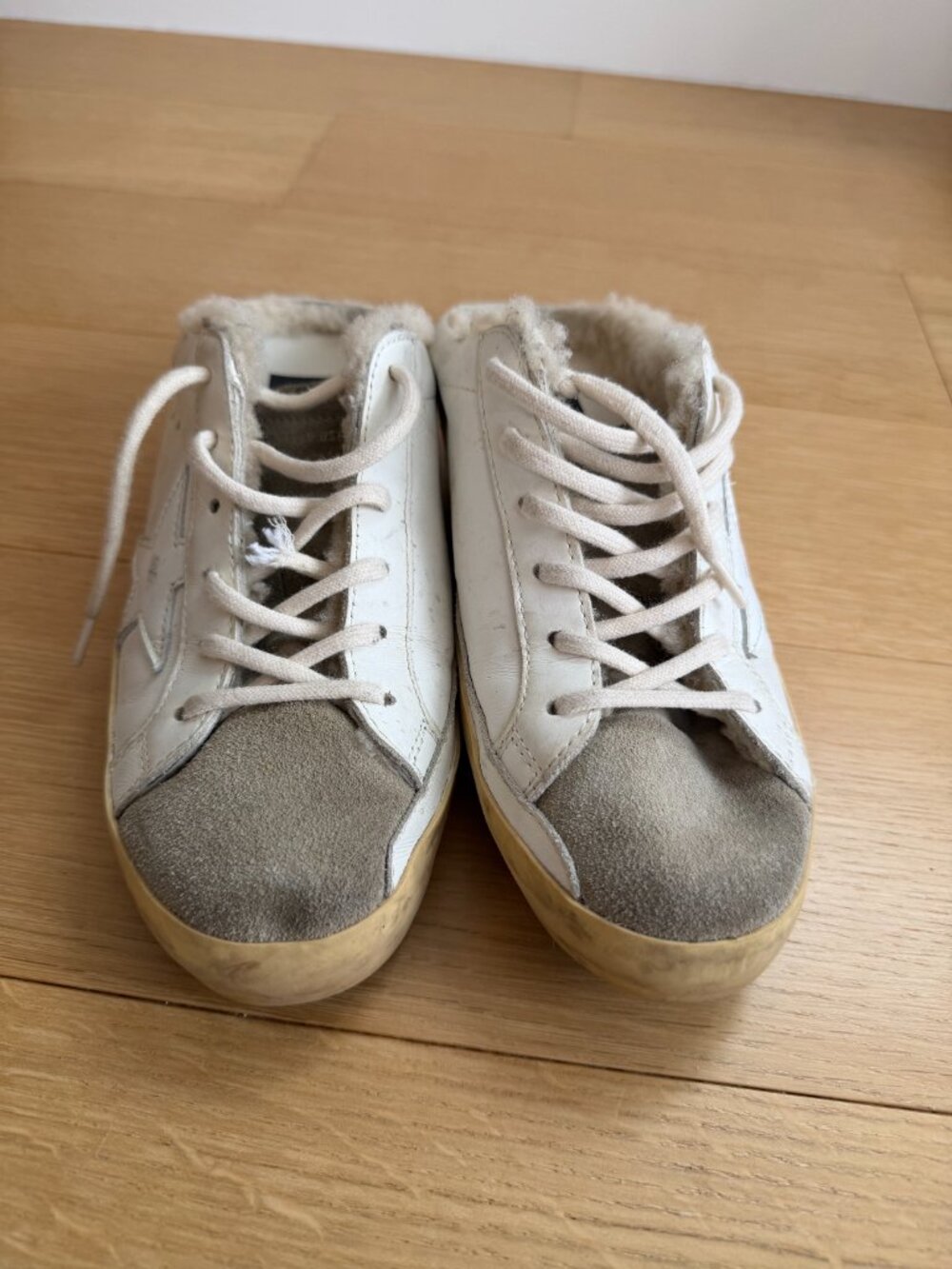 Golden Goose Super-Star Sabot Sneakers in White/Grey โ Size 37 - Picture 5 of 5